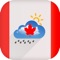 With the help of sunshine forecast/Canada weather alert app, Users can select Canadian cities to get weather report so that they can plan in advance for holiday trip