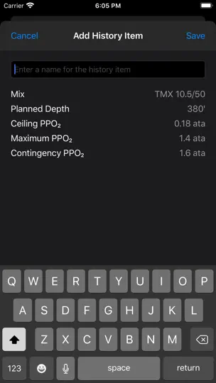 Скриншот Trimix Tools на iPhone 8