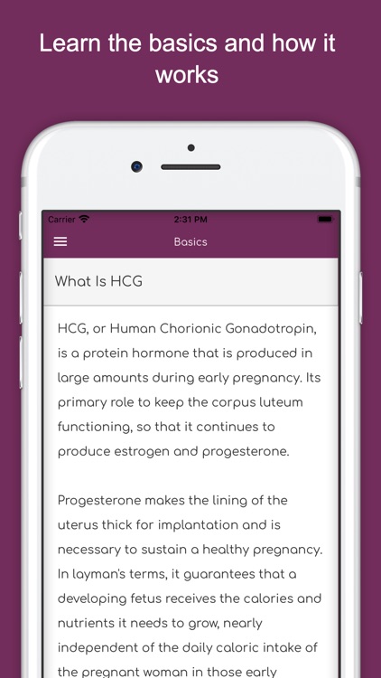 HCG Diet Guide - Weight Loss