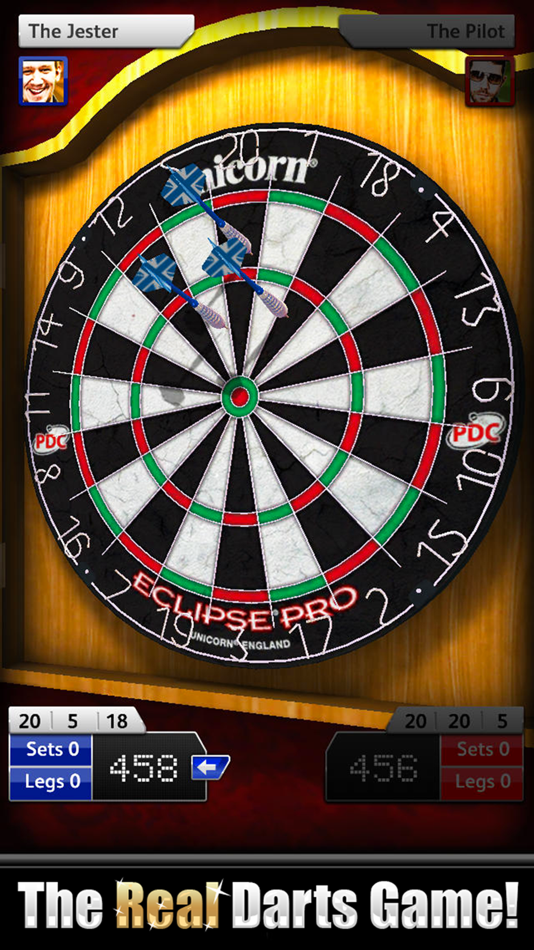 #1. Darts Match (iOS) 来自: Motionlab