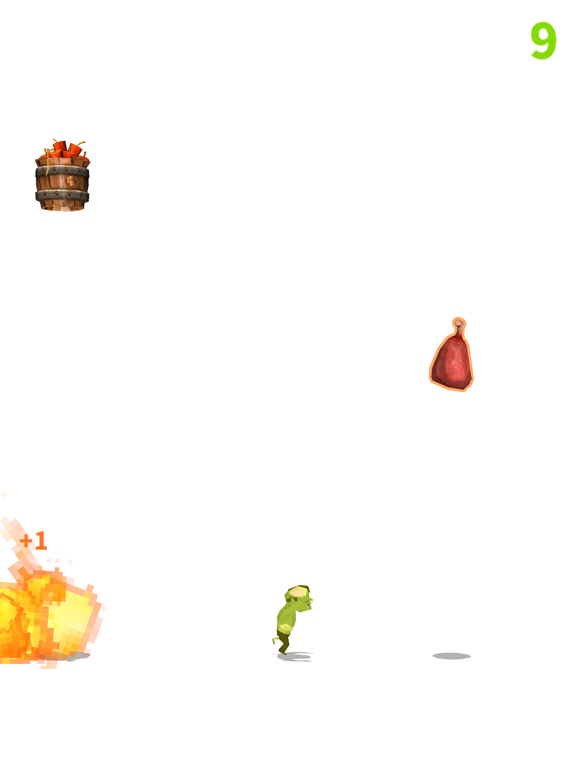 Hungry Zombie! iPad screenshot