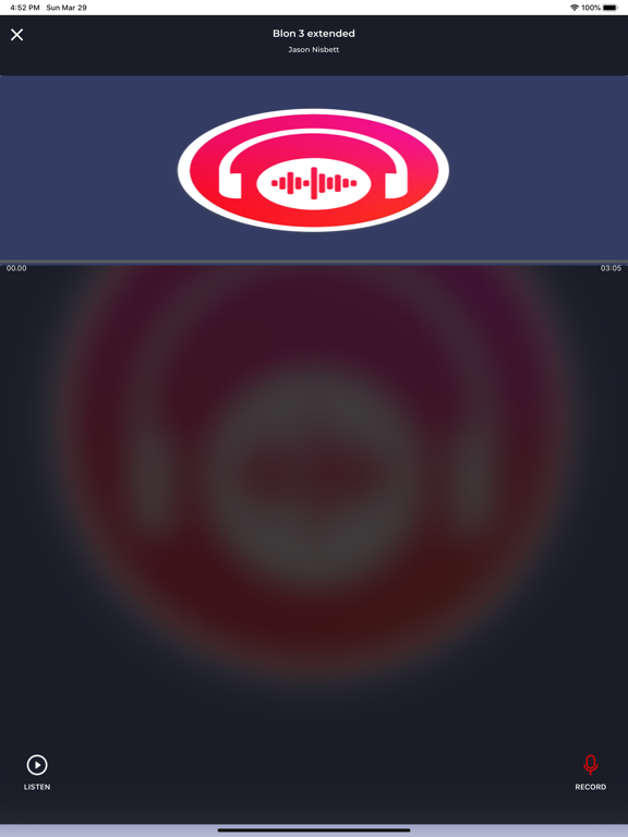 vibesR - song recording tool iPad screenshot 7 - Entertainment app