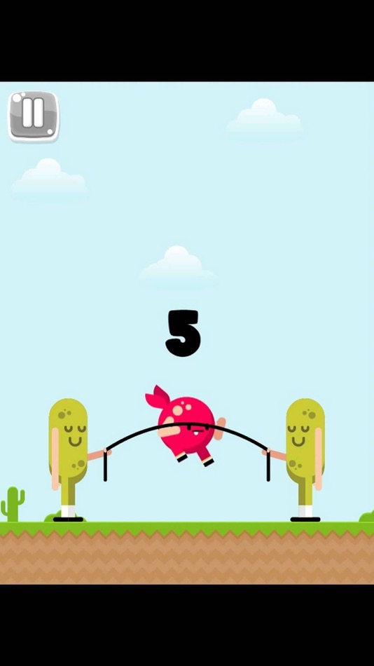 #4. Bounce Rope (iOS) 由: Flavio Pacifico