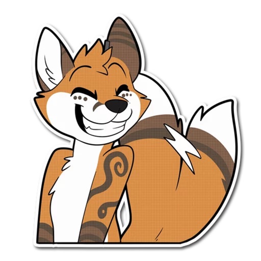 Playful Fox Sticker Pack