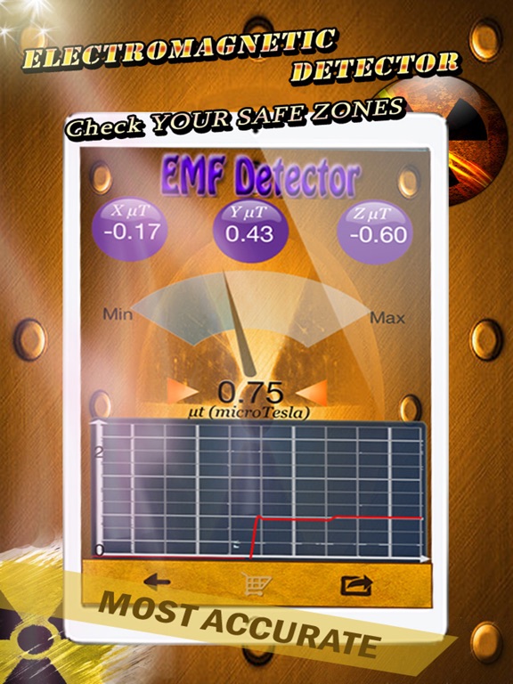 Screenshot #5 pour Electromagnetic EMF Detector
