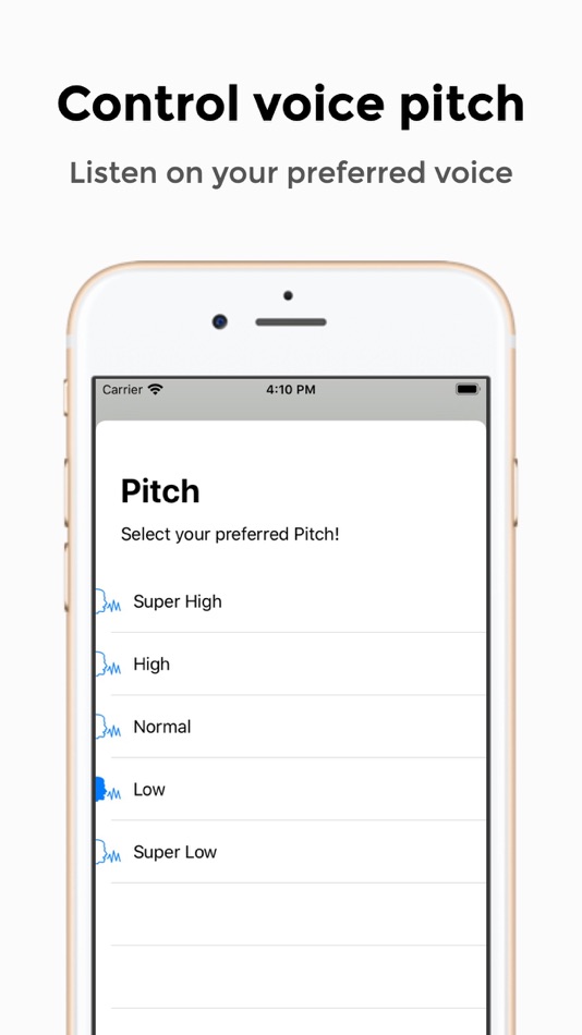 #4. SpeecherPro - Text To Speech (iOS) By: Bernardo Teodosio