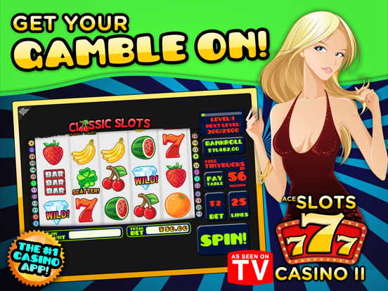 Ace Slots Machine Casino II iPad app afbeelding 1