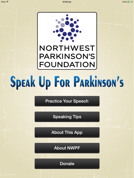 Speak Up For Parkinson's