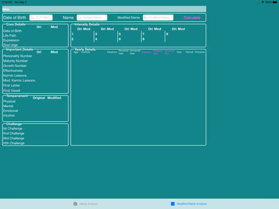 Screenshot #6 pour Virtual Numerology for iPad