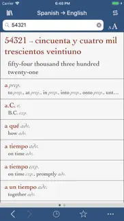 ultralingua spanish-english iphone resimleri 3