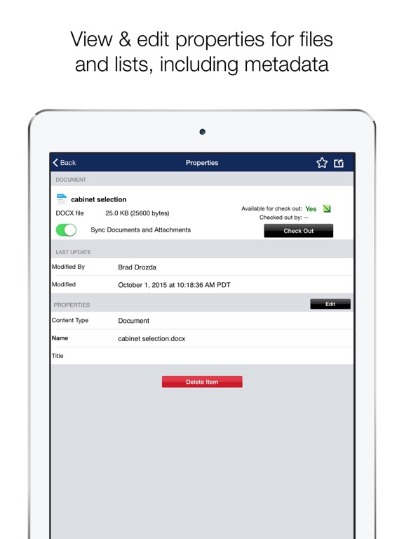 Screenshot #6 pour Colligo Briefcase