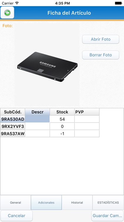 SimplyGest Inventario Móvil screenshot-4