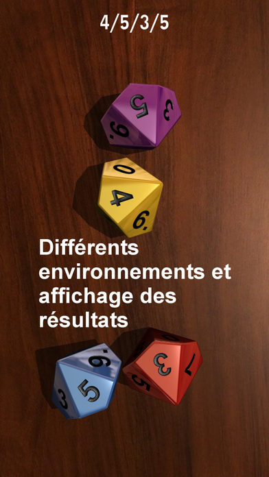 Screenshot #2 pour Dice 3D 7pixels