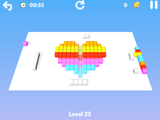 ‎Cubes : brain teaser Screenshot