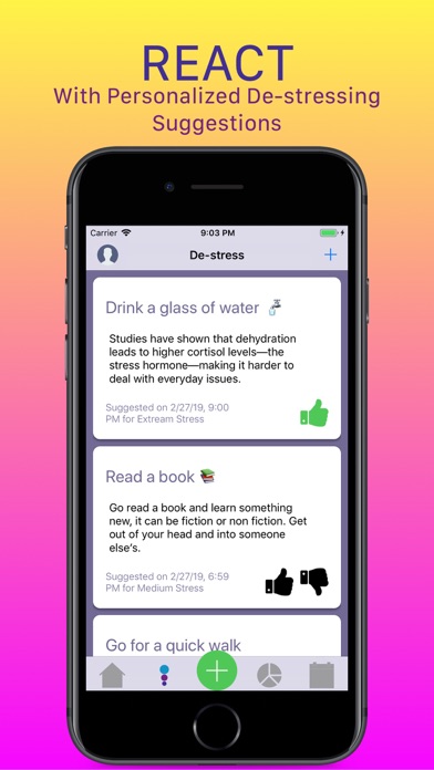 Stress Less - Learn to Relax iPhone screenshot 4 - Health & Fitness app