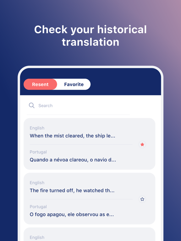 Traductor: Language Translator iPad screenshot 5 - Reference app