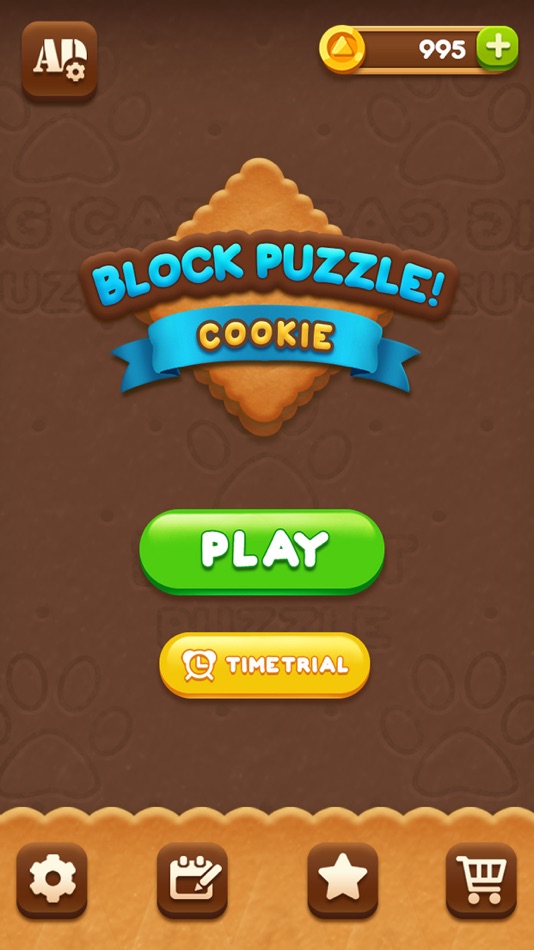 #5. Block Puzzle: Cookie (iOS) 由: Chongqing Kruger Network Technology Co., Ltd
