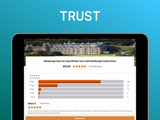 Edinburgh Travel Guide . iPad screenshot 7 - Navigation app
