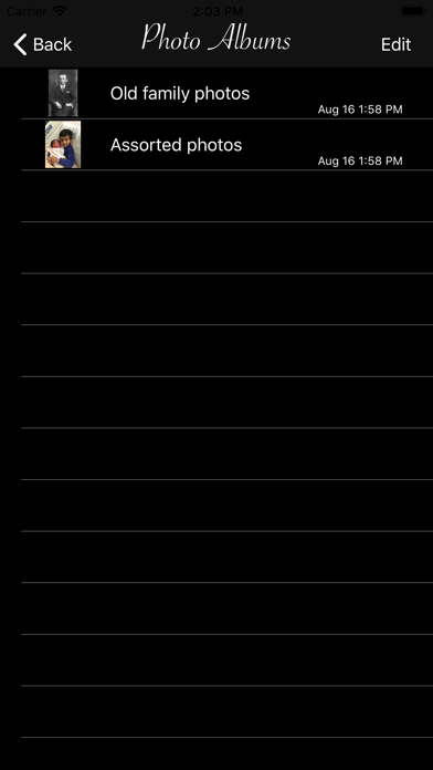 The Story Album iPhone screenshot 9 - Photo & Video app