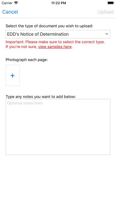 Case Access Screenshot