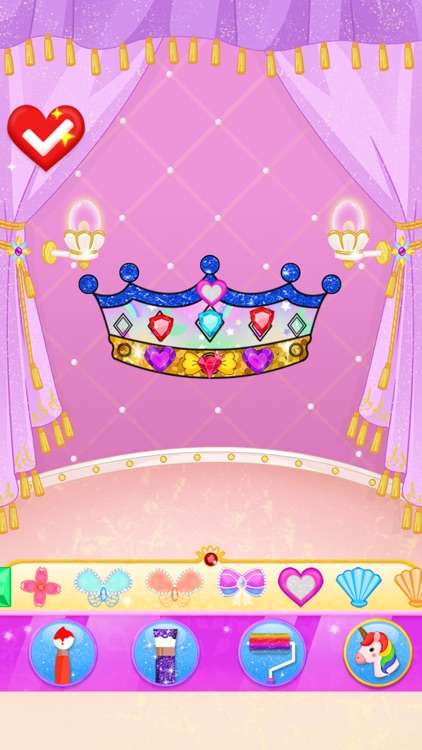 Princess Makeup Dress Design screenshot-3