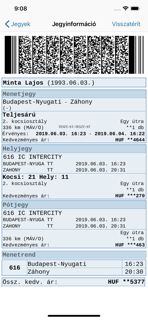 MÁV screenshot 3