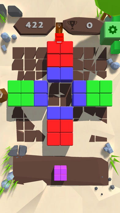 Screenshot #1 pour Block Puzzle: Classic 3D