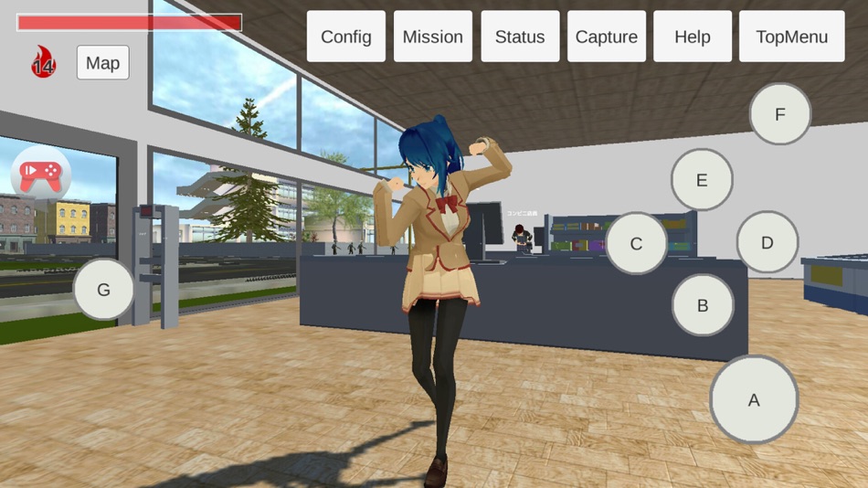 #3. SchoolOutSimulator (iOS) 由: wataru ooga