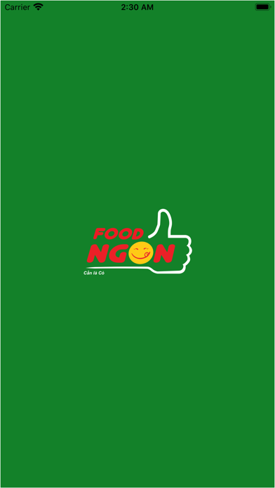 Screenshot #1 pour FoodNgon Merchant