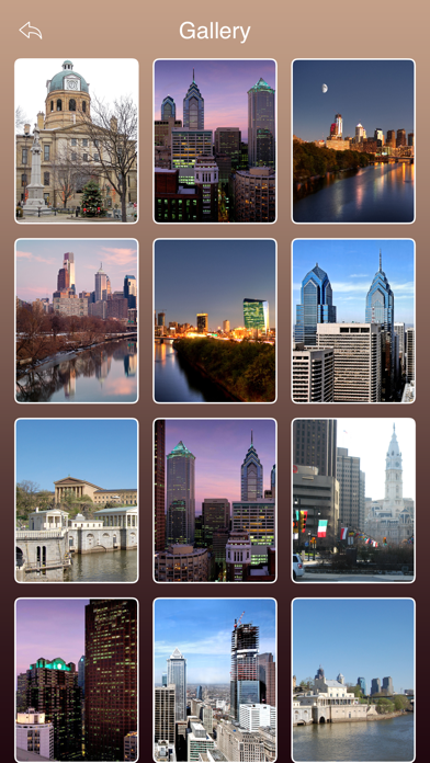 Philadelphia Tourism Guide Screenshot