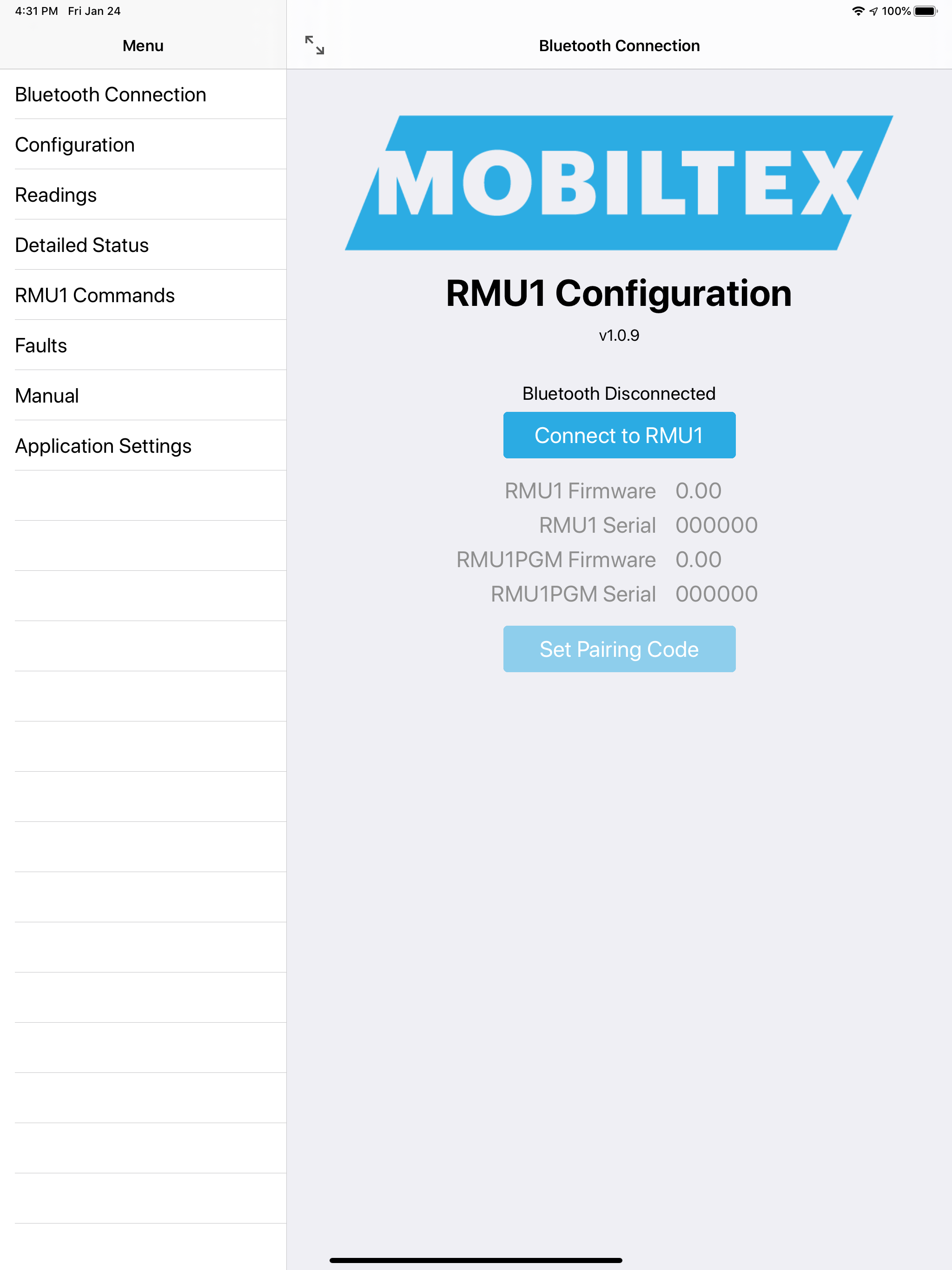 RMU1 Config