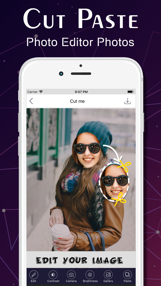 #6. Cut Paste Photo Editor Photos (iOS) Podle: Arti Sharma