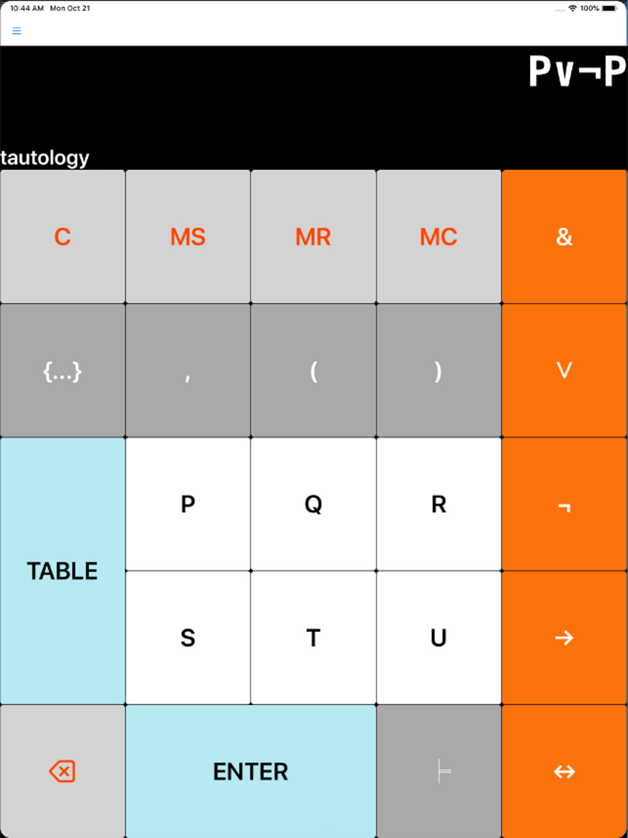 The Logic Calculator