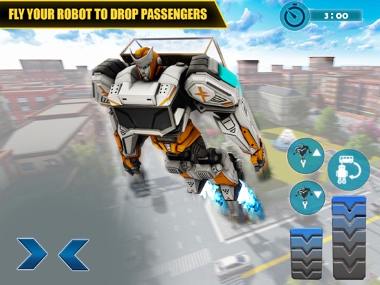 Screenshot #5 pour Real Robot Bus Transform War