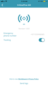 Critical Trac™ GO screenshot