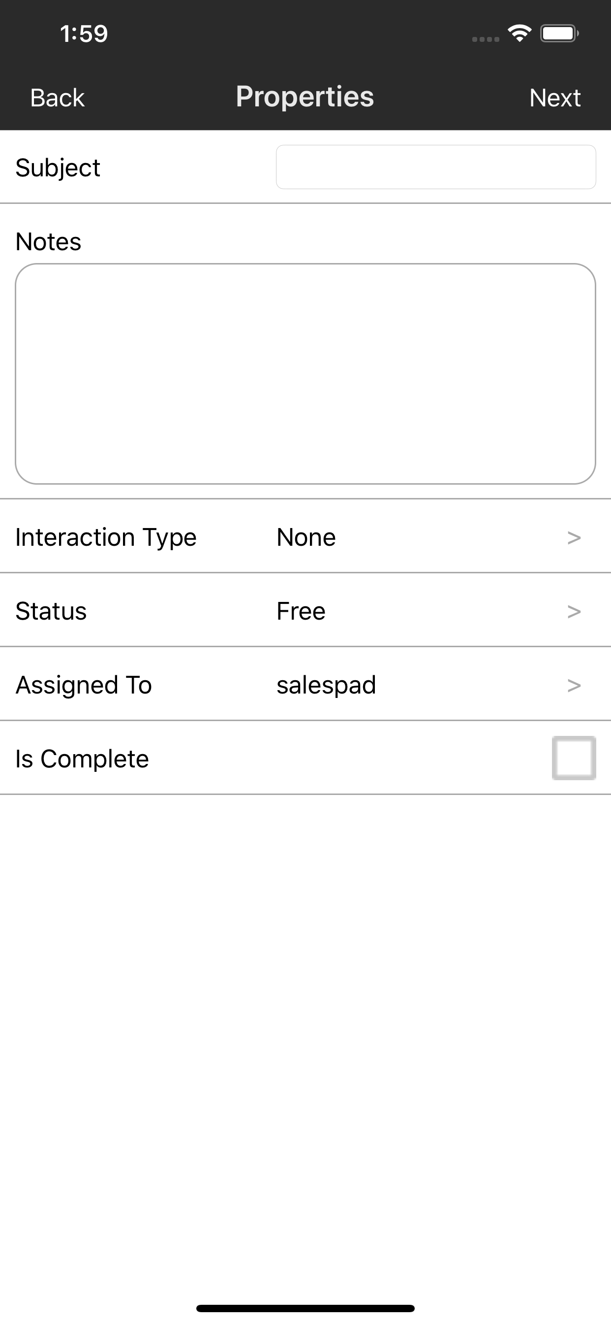 SalesPad Mobile