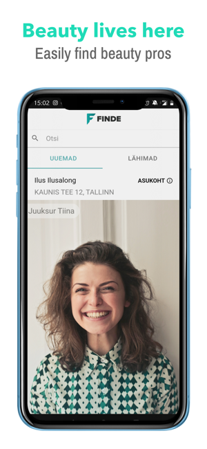 FINDE: Find & Book Beauty(圖1)-速報App