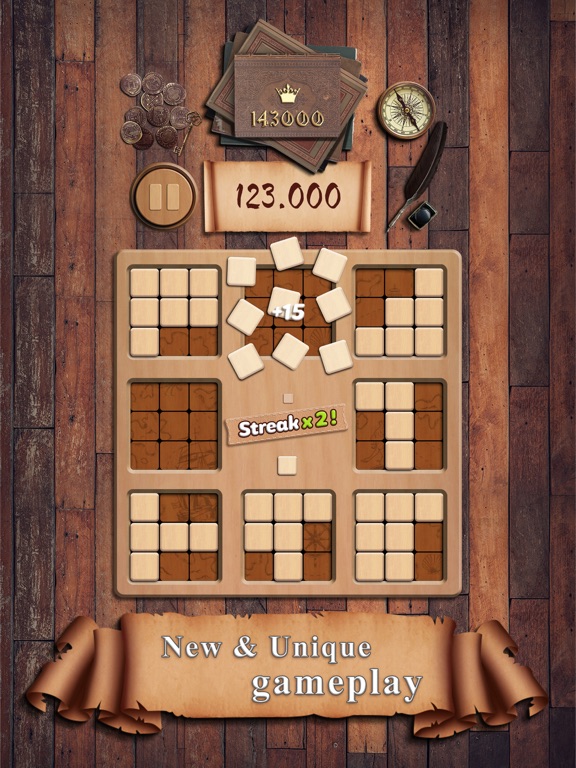 Screenshot #5 pour Woody 88: Fill Squares Puzzle