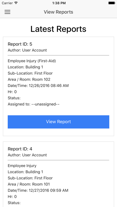 Screenshot #2 pour Incident Tracker