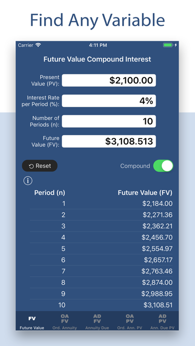 SuperFVCalc: FV, PV, Annuitiesのおすすめ画像1