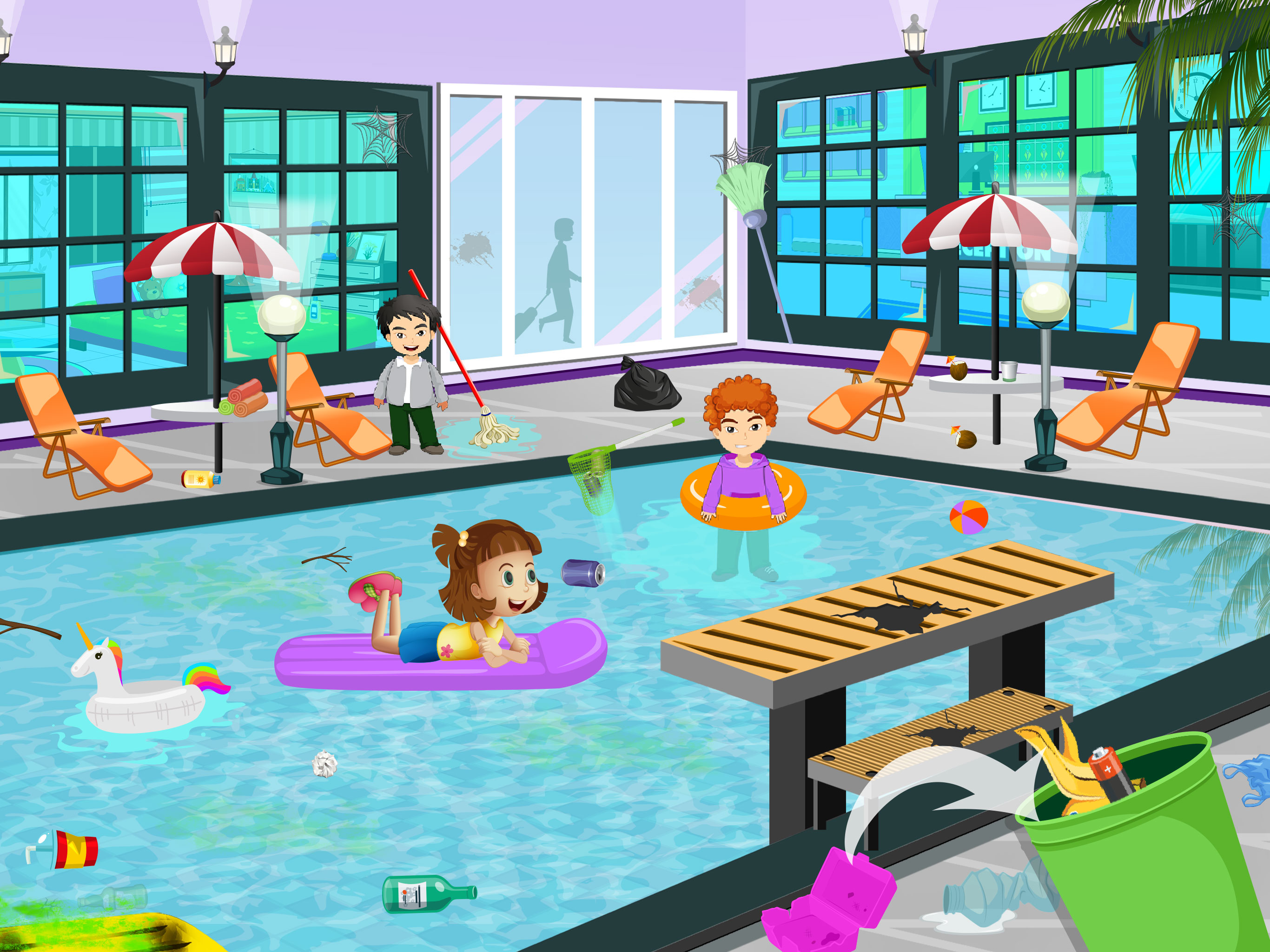 Pretend Play Hotel Cleaning