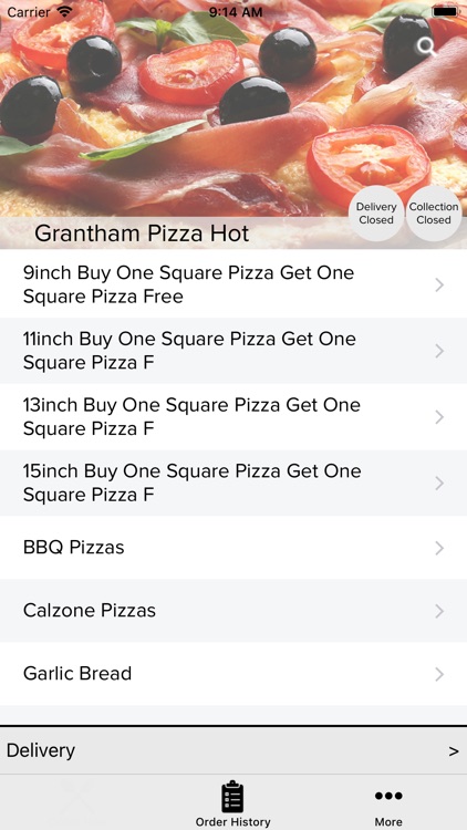 Grantham Pizza Hot