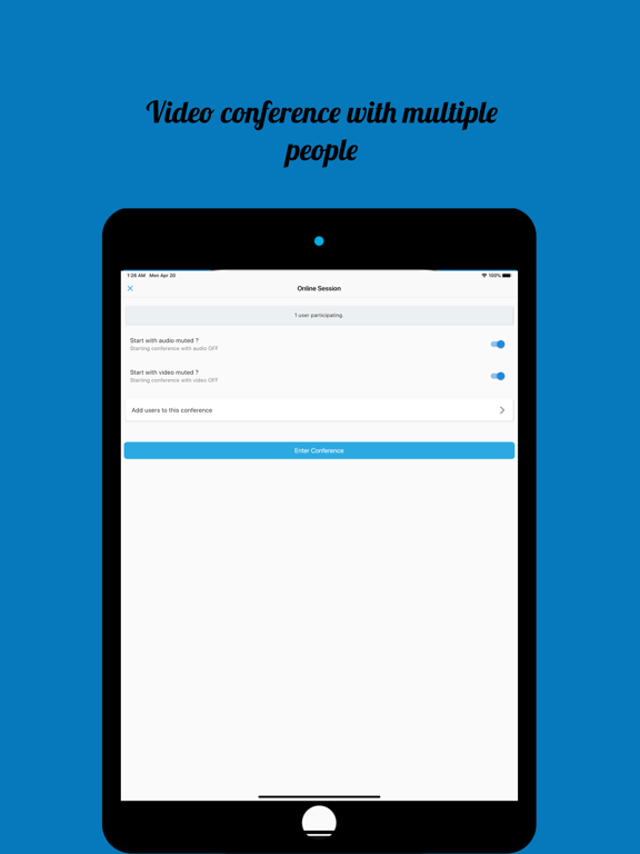 BizeeMe iPad screenshot