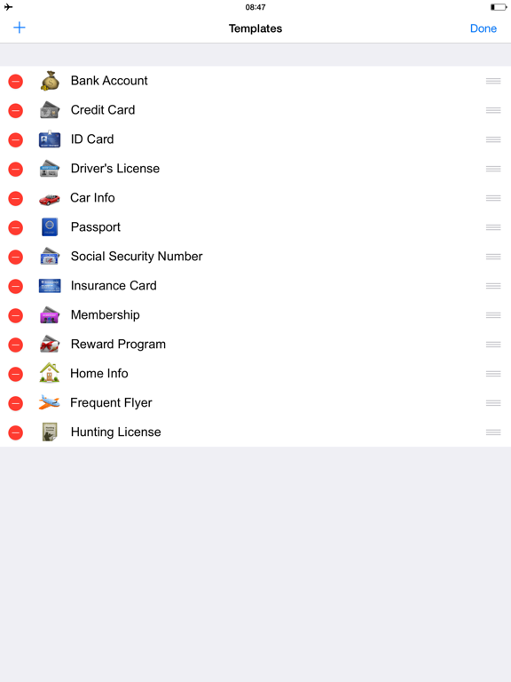 Screenshot #6 pour Password Manager'