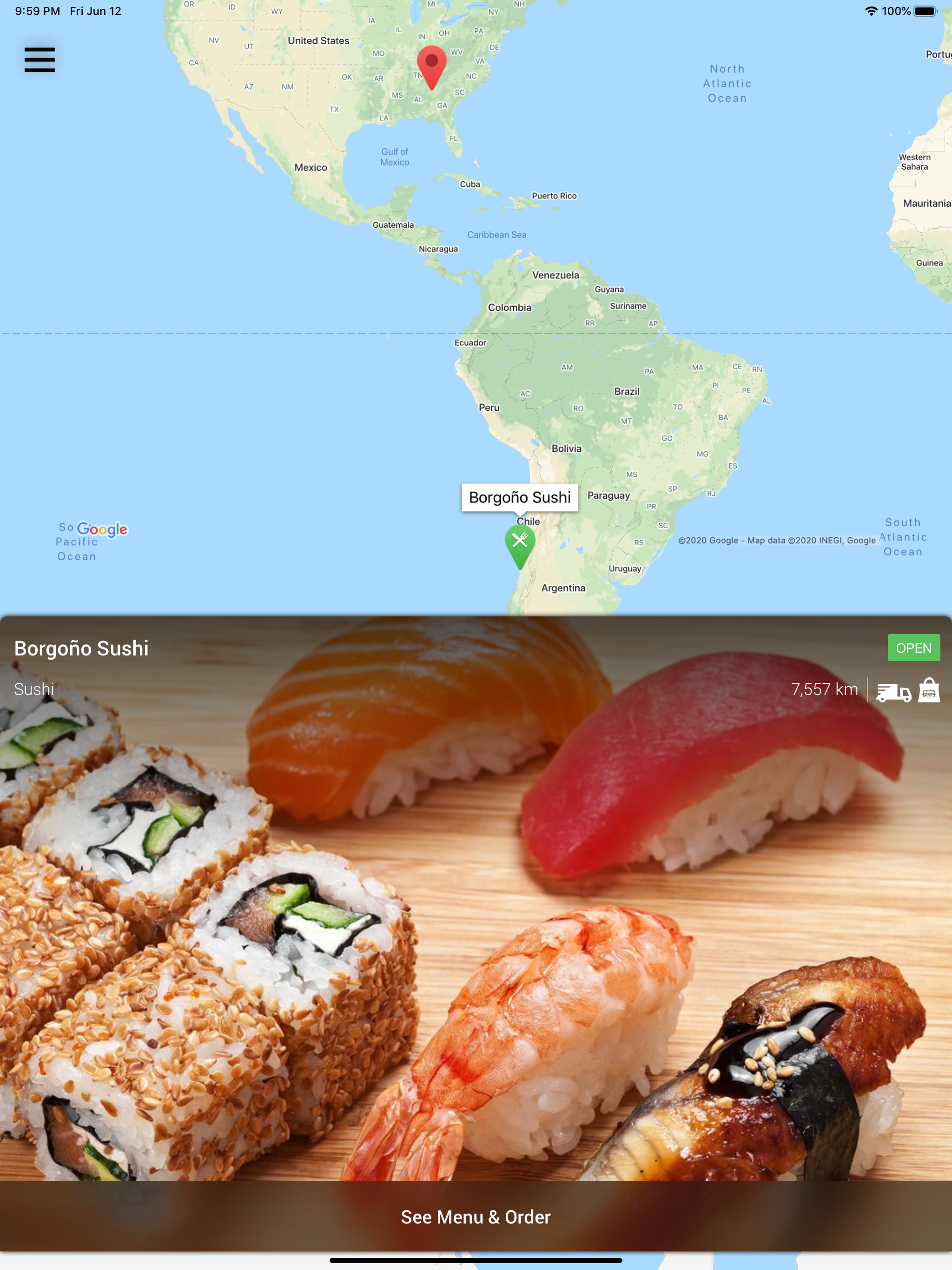 Borgoño Sushi screenshot 5
