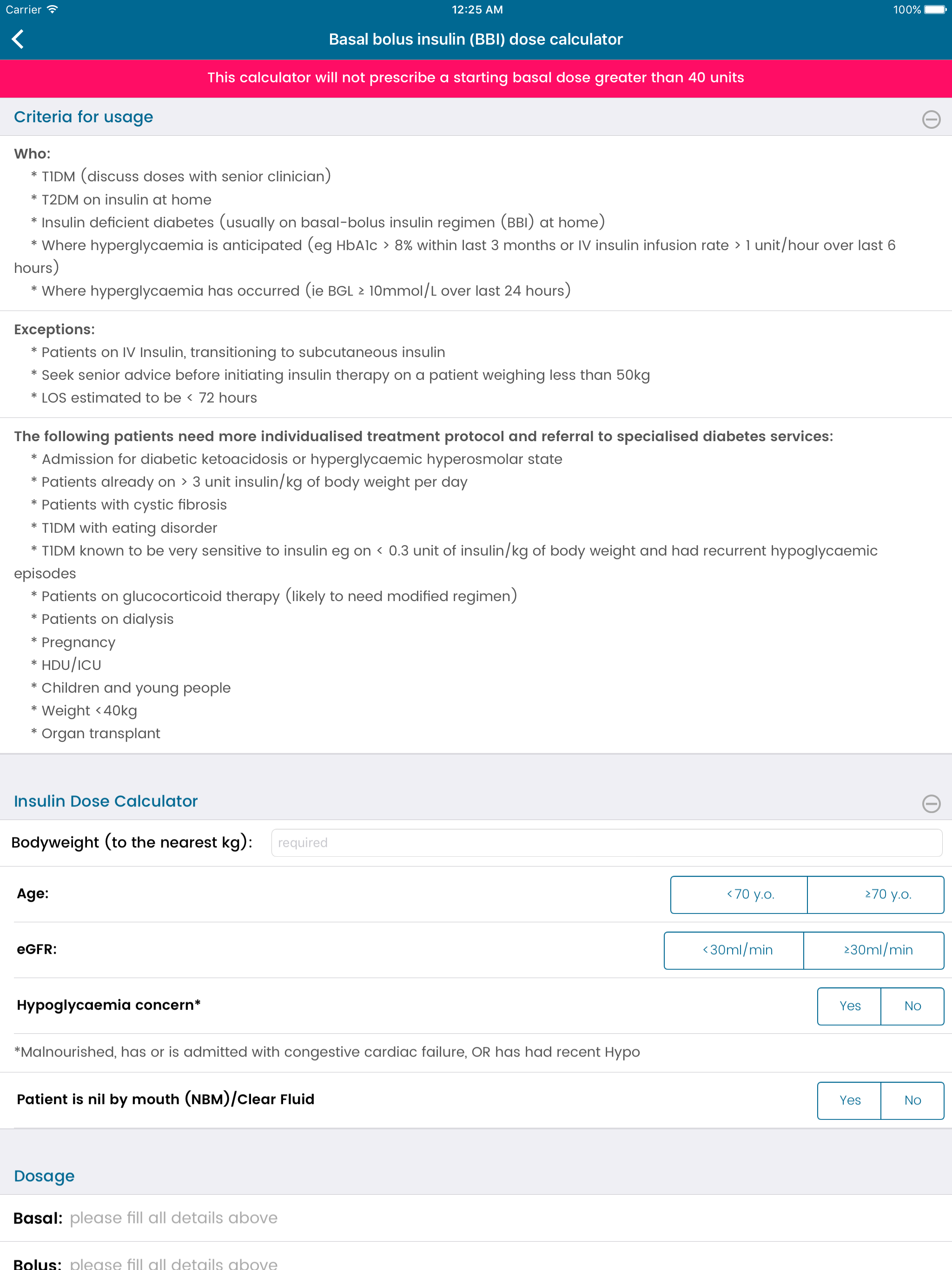 Thinksulin screenshot 10