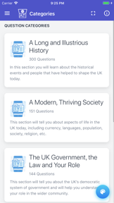 UK Citizenship Test screenshot