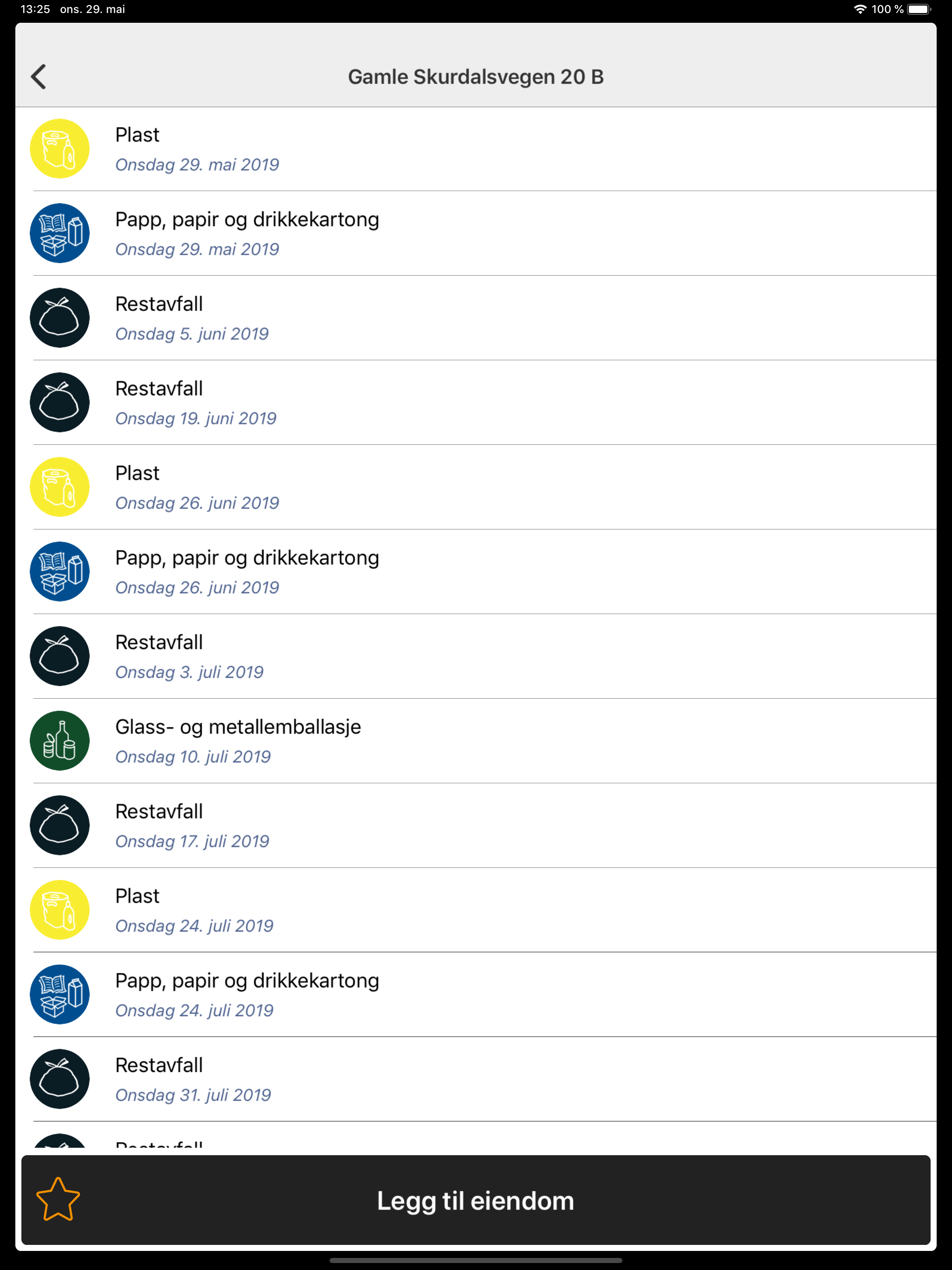 Hallingdal Renovasjon screenshot 10
