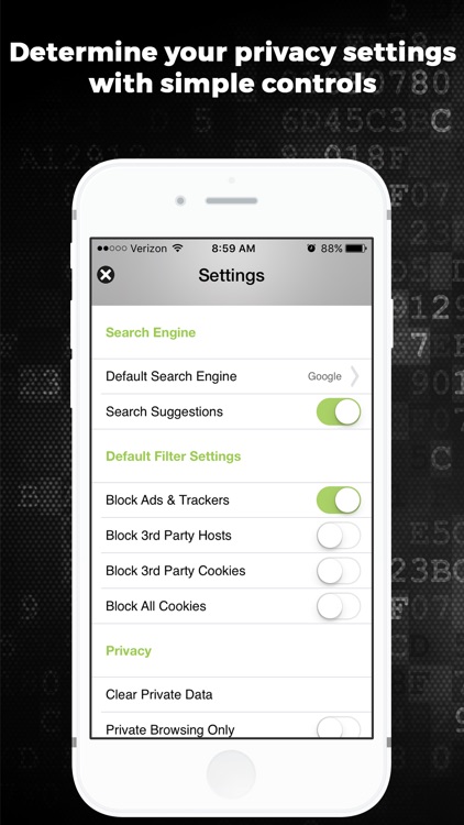 Datacappy Ad Blocking Browser screenshot-4