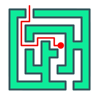 Mazes with Levels Labyrinths
